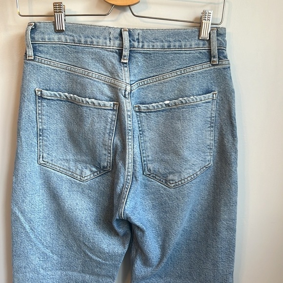 AGOLDE Riley High Rise Crop in Whiplash SZ 25 - Picture 6 of 7